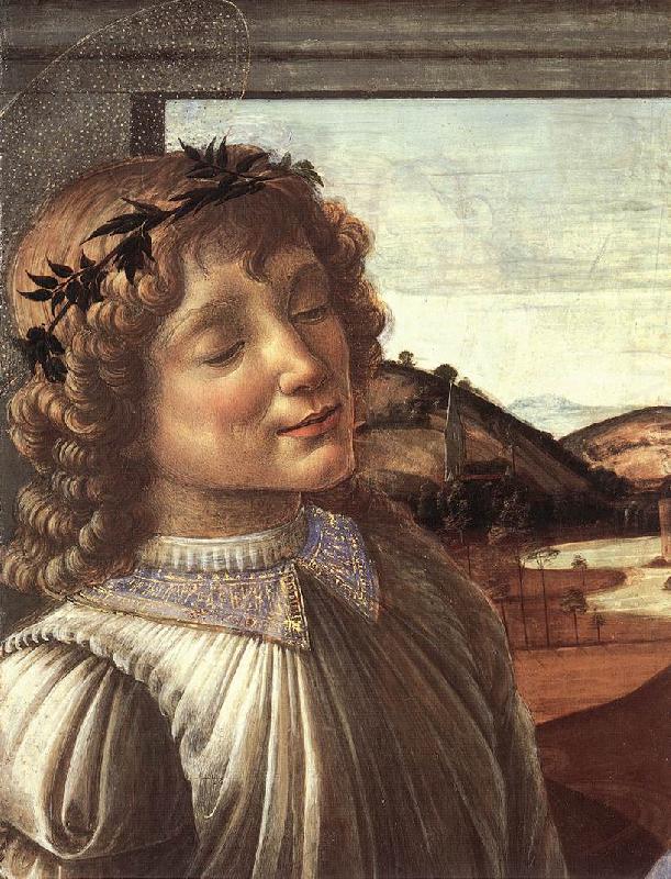 Madonna and Child with an Angel (detail)  fghfgh, BOTTICELLI, Sandro